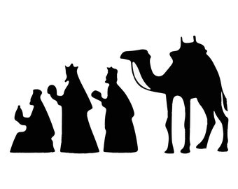 3 Wise Men SVG. Three Wise Men SVG, PNG, eps, dxf, jpg digital download