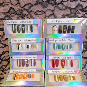 Anime Nails - Volleyball