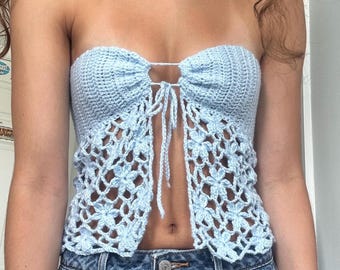 PATTERN: Dahlia Crochet Top