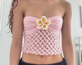 Hibiscus Top | Handmade Crochet Summer top