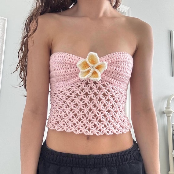 Hibiscus Top | Handmade Crochet Summer Top - Etsy