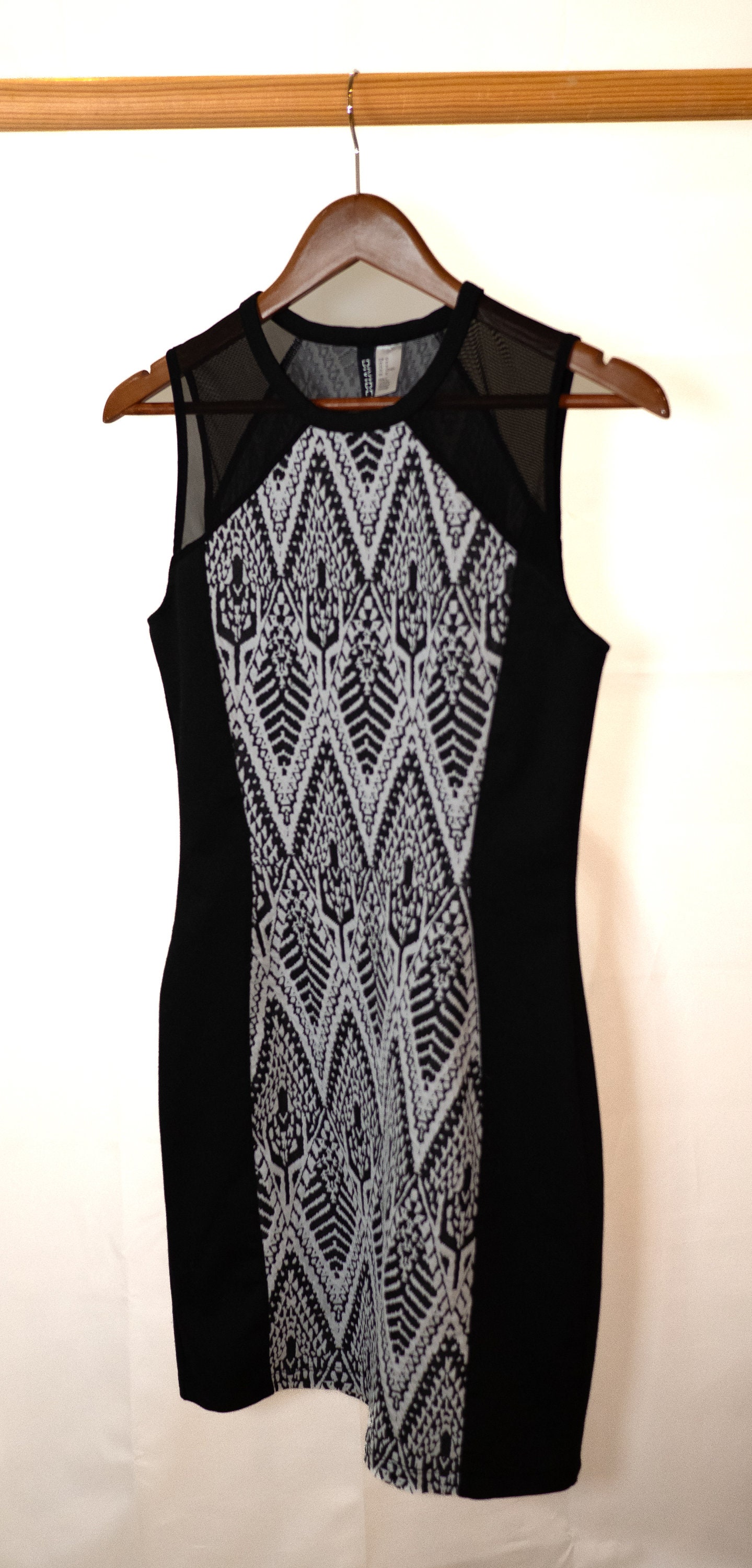 Black and White Dress H&m - Etsy