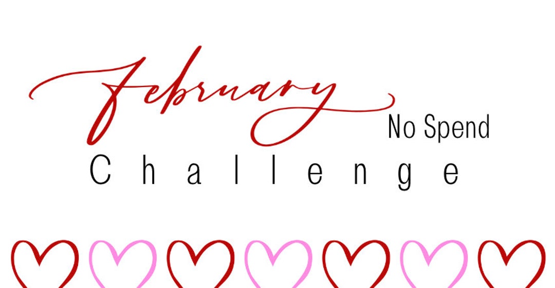 No Spend February Printable