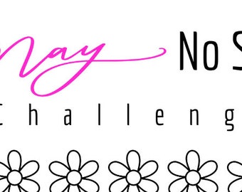 May monthly money saving challenge printable