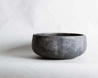 Large Concrete Bowl I Centerpiece Pot I Bohemian Pottery