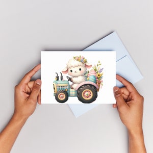 Cute Easter Lamb Cliparts 20 PNG Bundle Lovely Pastel Easter Baby Sheeps Card Crafting Junk Journal Kit Happy Easter Spring Graphic image 3
