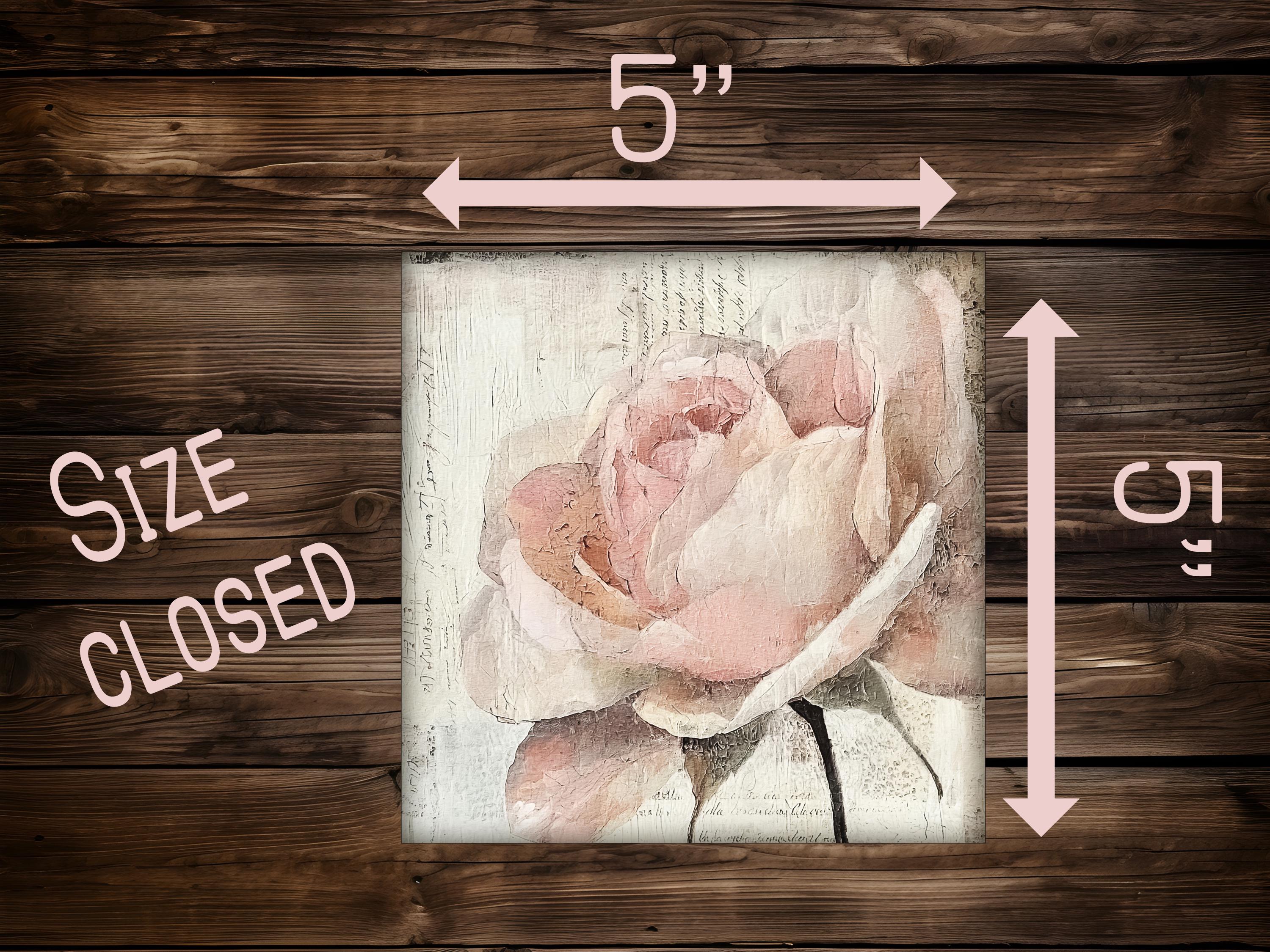 Rose Folio Kit Printable Junk Journal Vintage Rose Ephemera Floral ...