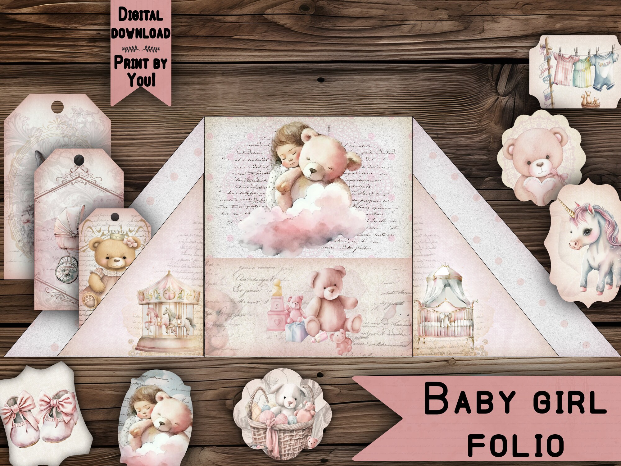 Baby Junk Journal - Etsy Baby Junk Journal - Etsy