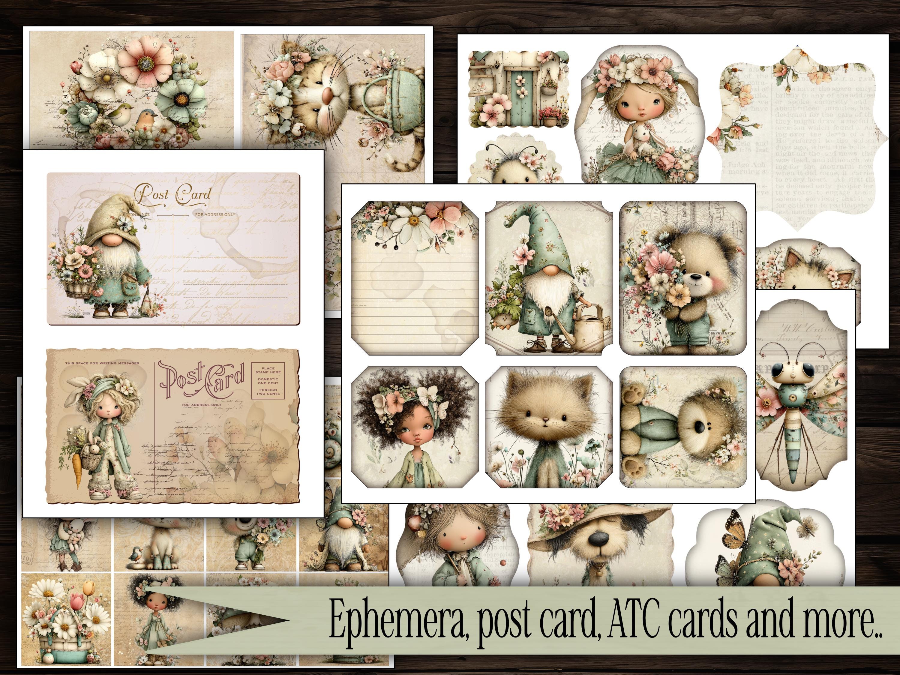 Easter Spring Digital Paper Pack | Pastel Bunny Scrapbook Papers ...