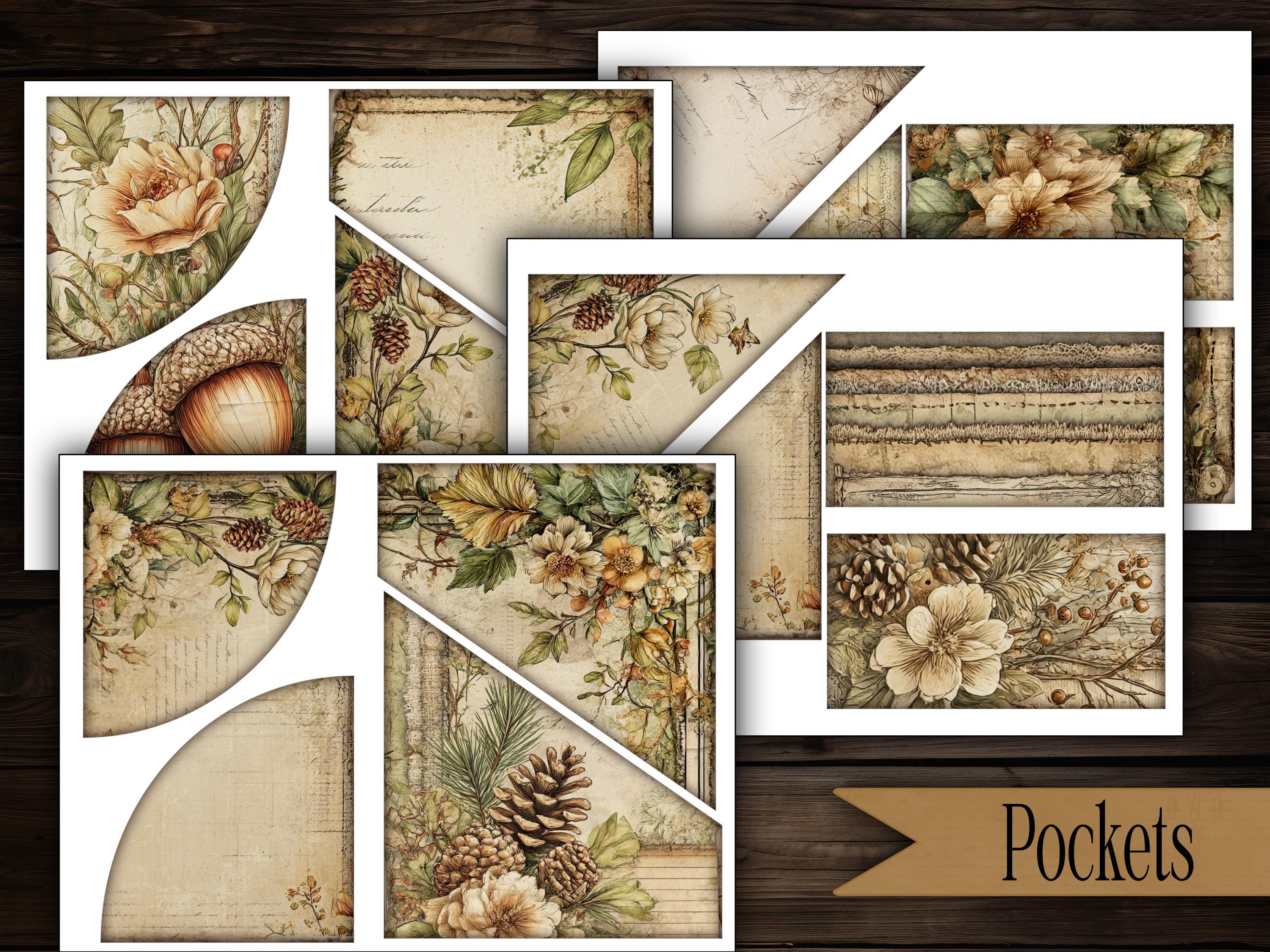 Woodland Junk Journal Kit Printable Woodland Ephemera Pack Forest ...