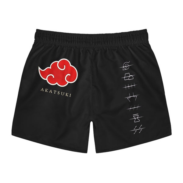 Anime Swim Trunks Etsy