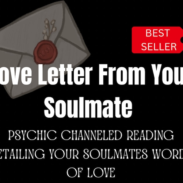 Psychic Channeled Love Letter from Your Soulmate / Twinflame • Same Day Reading • Psychic Reading