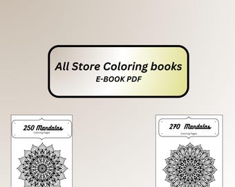 Lot de pages à colorier : mandalas et animaux (PDF imprimable)