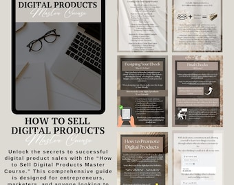 How To Create and Sell Digital Products Guide with Master Resell Rights (MRR) and Private Label Rights (PLR) | Done For You Ebook To Resell.