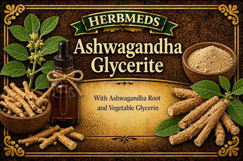 Ashwagandha glycerite image 1