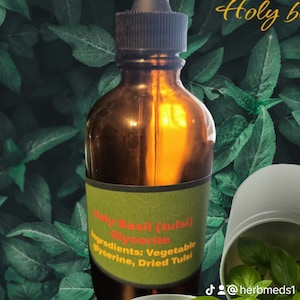 tulsi glycerite
