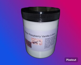 Black Raspberry Vanilla Silky Hand and Body Lotion 8oz - Etsy