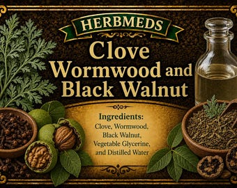 Clove, Wormwood & Black Walnut Blend