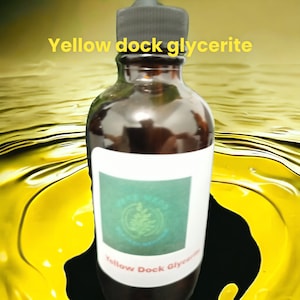 Yellow dock glycerite