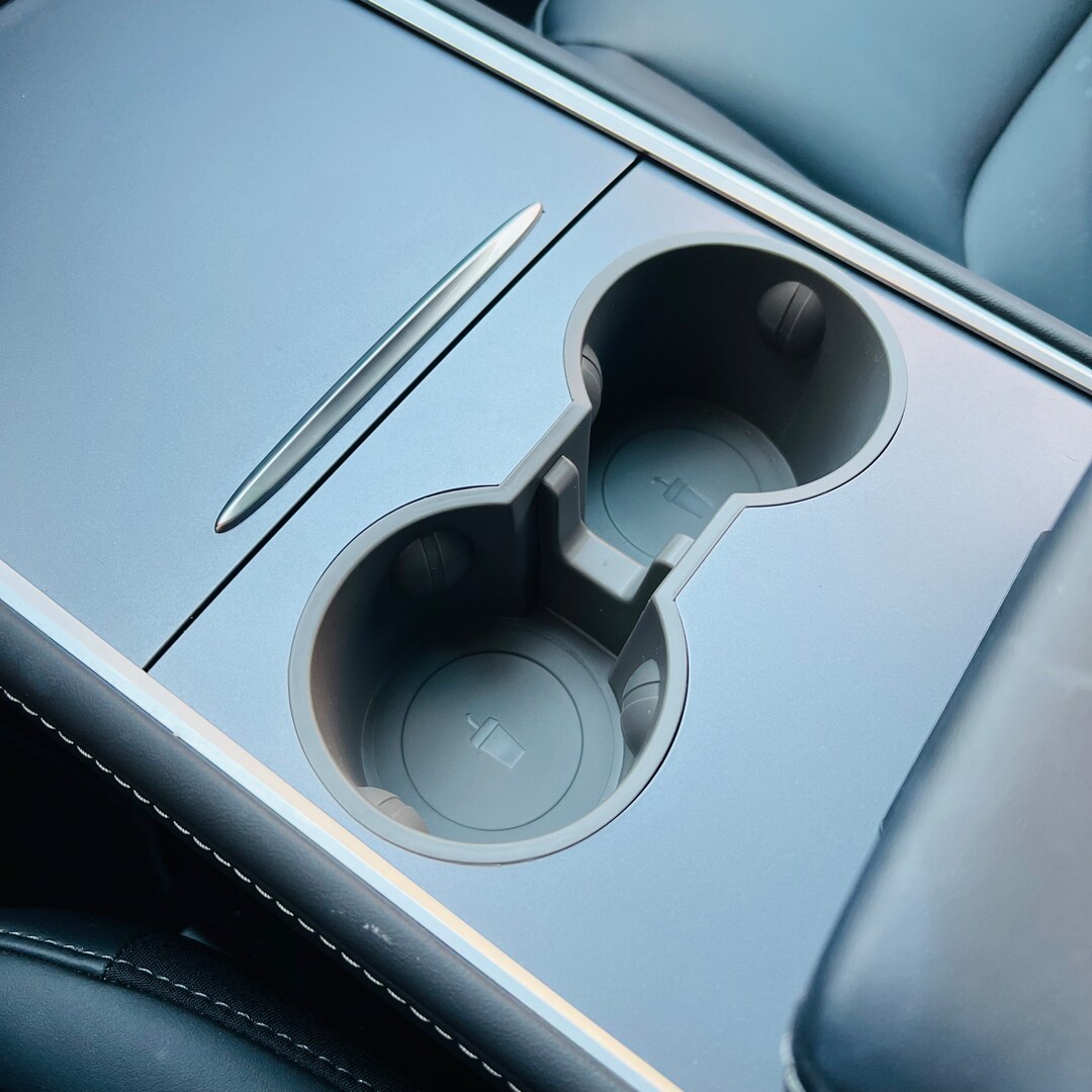 Tesla Cup Holder Center Console Cup Holder for Model 3 Model Y Etsy