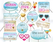 Island Bachelorette Party Props Printable, Island Bach Photobooth Props, Beach Bridal Shower Party Props, Island Theme Bach Party Decor