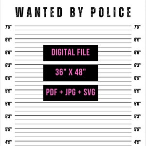 Achtergrond mugshot, politieopstelling, gevangenisrekwisieten, politiethema, gevangenisthema, achtergrondteken mugshot, achtergrond photobooth, Instant Download
