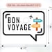 Travel Party Photo Booth Props, Bon Voyage Party Photo Booth Props, Going Away Photo Booth Prop ...