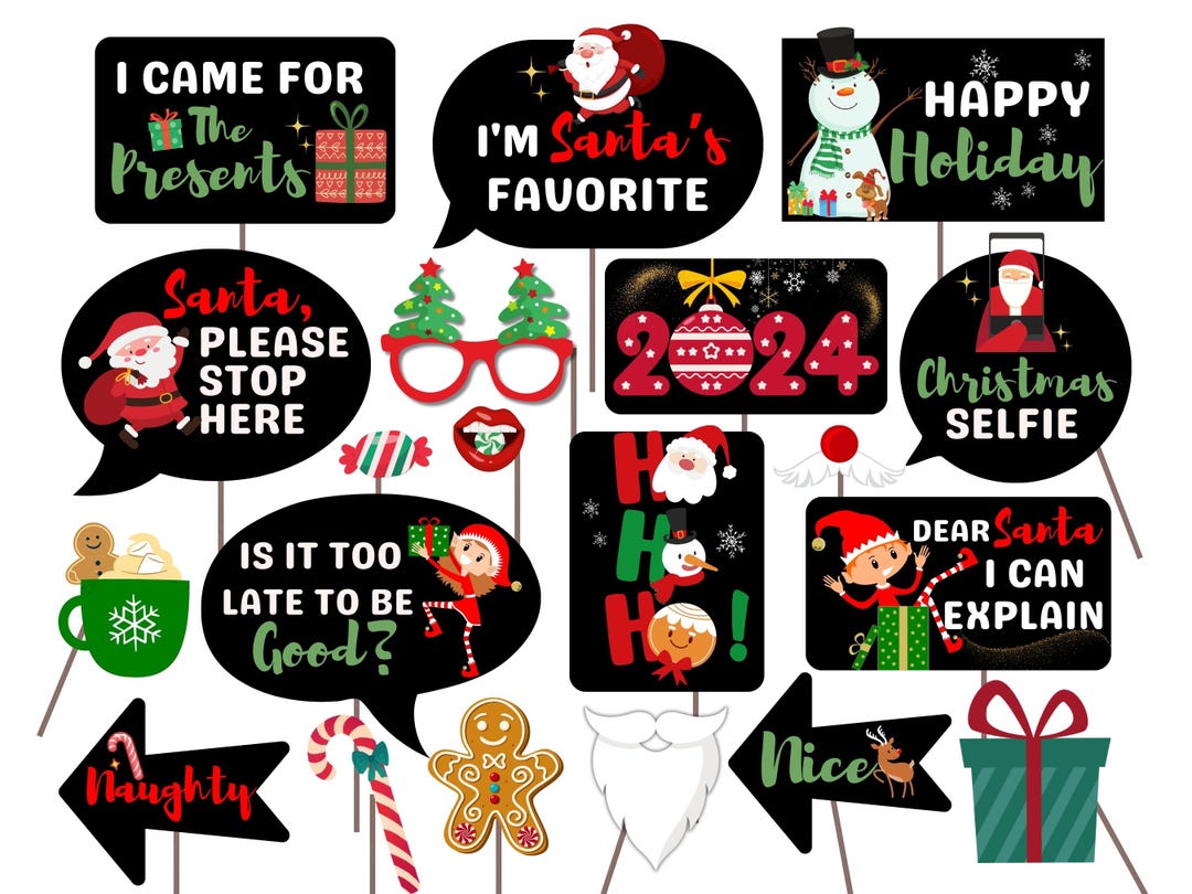 Kids Christmas Props Printable - Il 1080xN.6439687791 H8fi