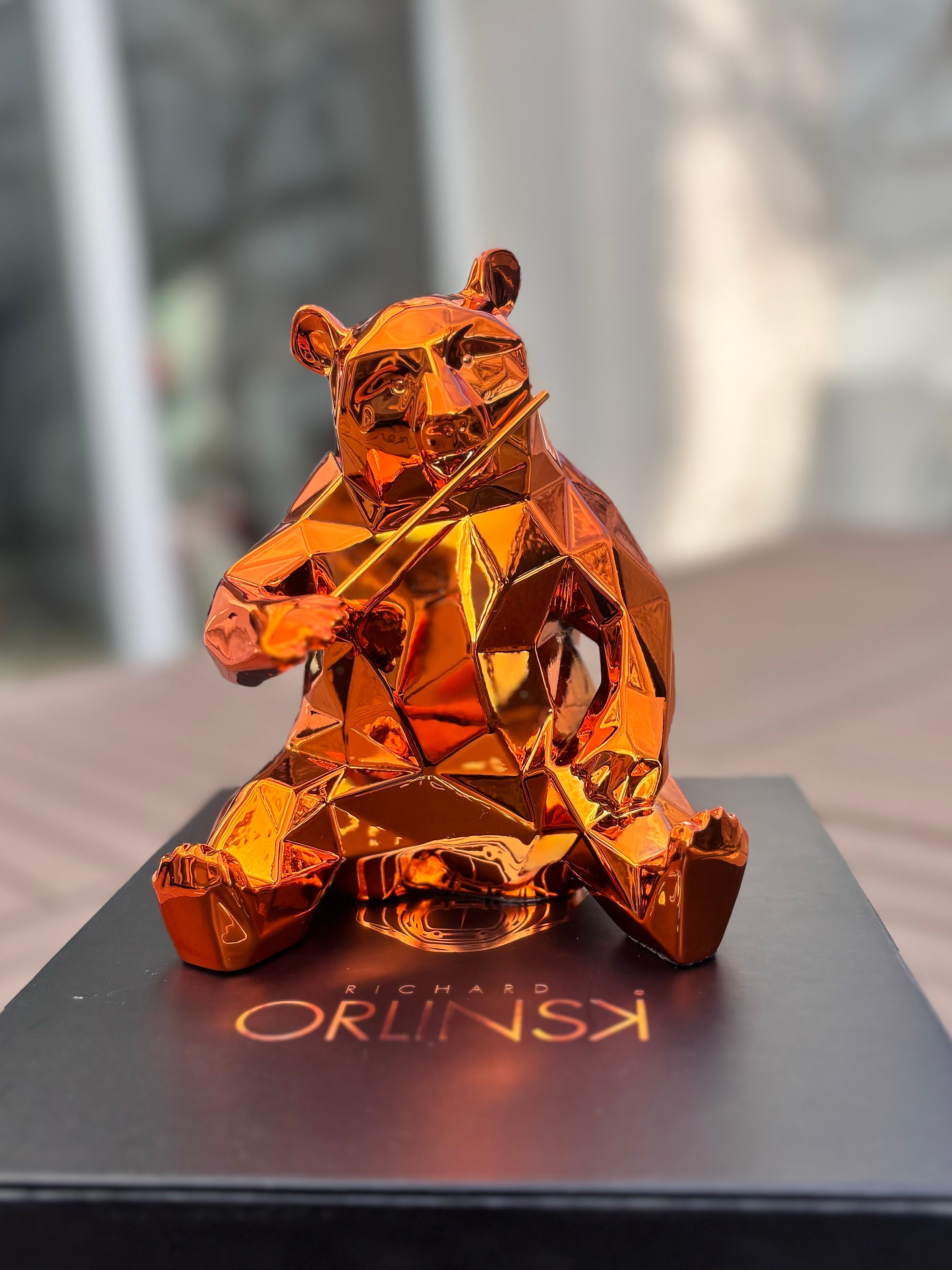 Figurine Disney Richard Orlinski Simba Blanc, édition Limitée, Neuve En Boîte, Collection Art Toy