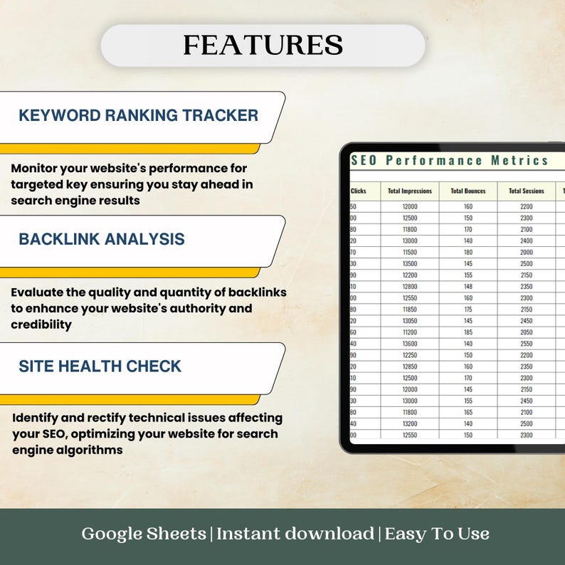 seo template, website seo, seo audit, seo tracker, keyword research, keyword tracker, seo audit template, marketing strategies, competitor analysis, backlink, business spreadsheet, seo prompts, digital marketing, rank math, Snldigimart