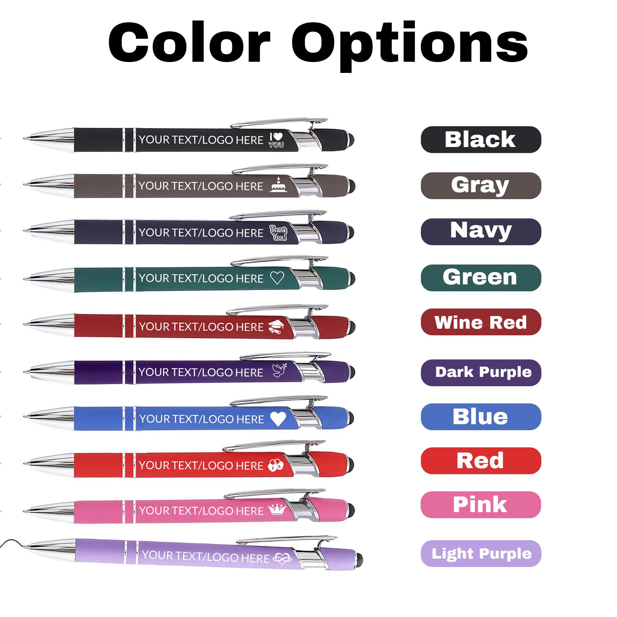 Personalized Ballpoint Pens With Logo/text, Engraved Custom Pens With ...