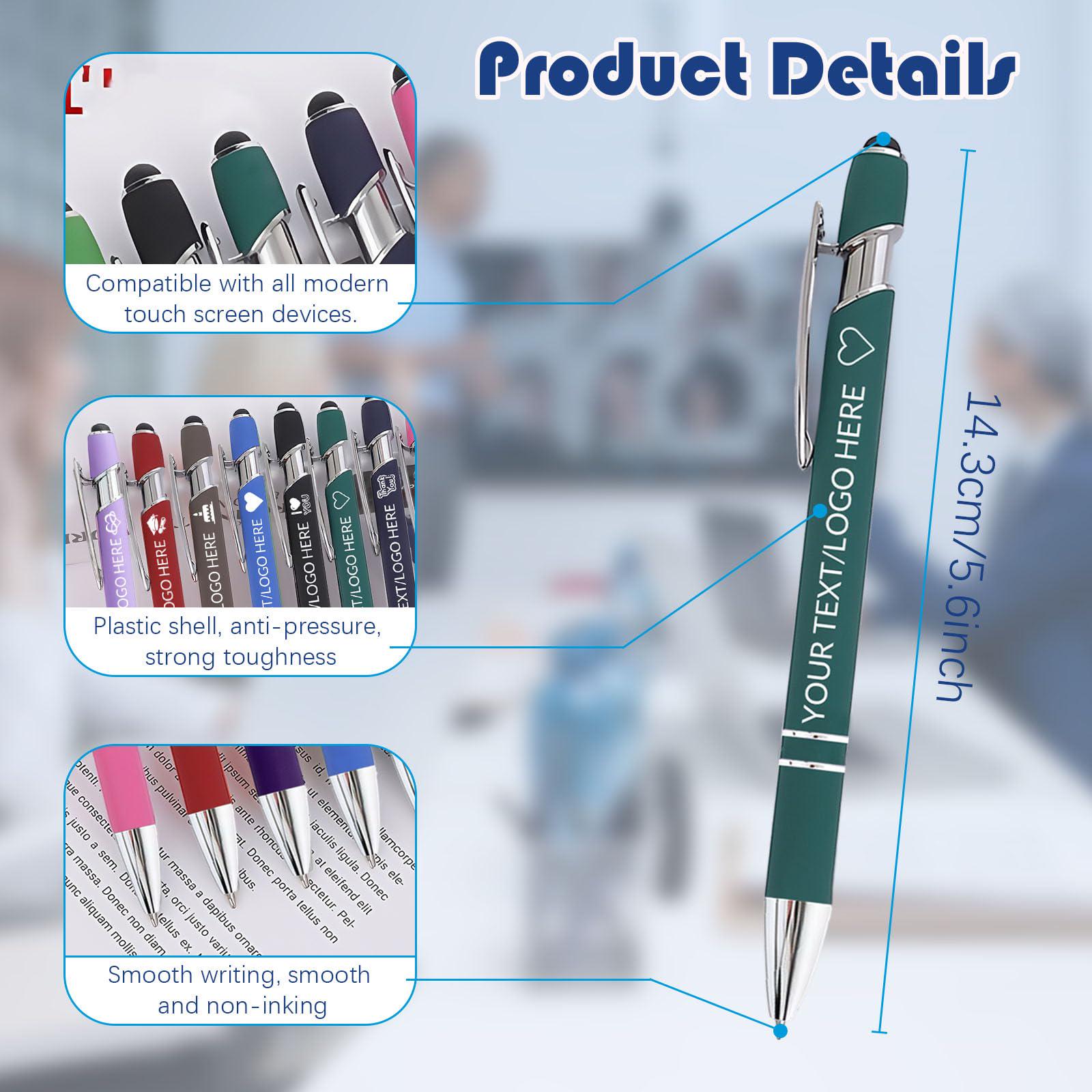 Personalized Ballpoint Pens With Logo/text, Engraved Custom Pens With ...