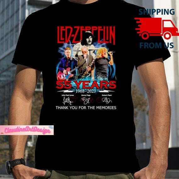 Led Zeppelin Vintage Shirt, Memorial Shirt, Rock Gift, Led Zeppelin T-Shirt, Led Zeppelin Gift, Led Zeppelin Hoodie, Gift For Him