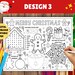 5 Christmas Activity Mats for Kids - PRINTABLE Bundle of Christmas ...