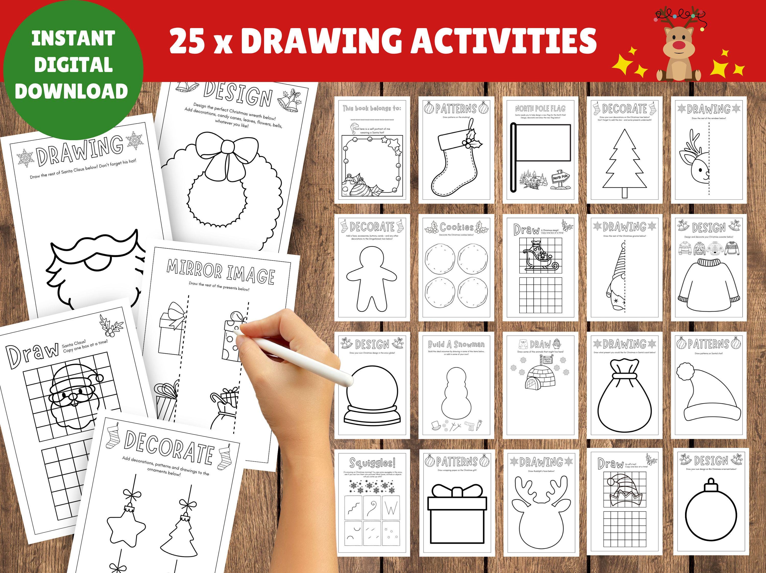 100+ Pages - the ULTIMATE Kids Christmas Activity Bundle! BONUS Letter ...
