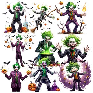 Halloween Horror Clipart Bundle: Spooky Juice Character PNG (Digital Download)
