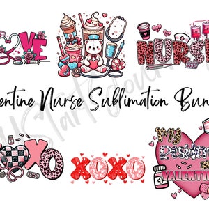 Nurse Valentine Png, Stethoscope, Valentine Sublimation PNG Design, Nurse Png, Heart, Valentine&#39;s Day Nurse Png,Digital Download,Sublimation