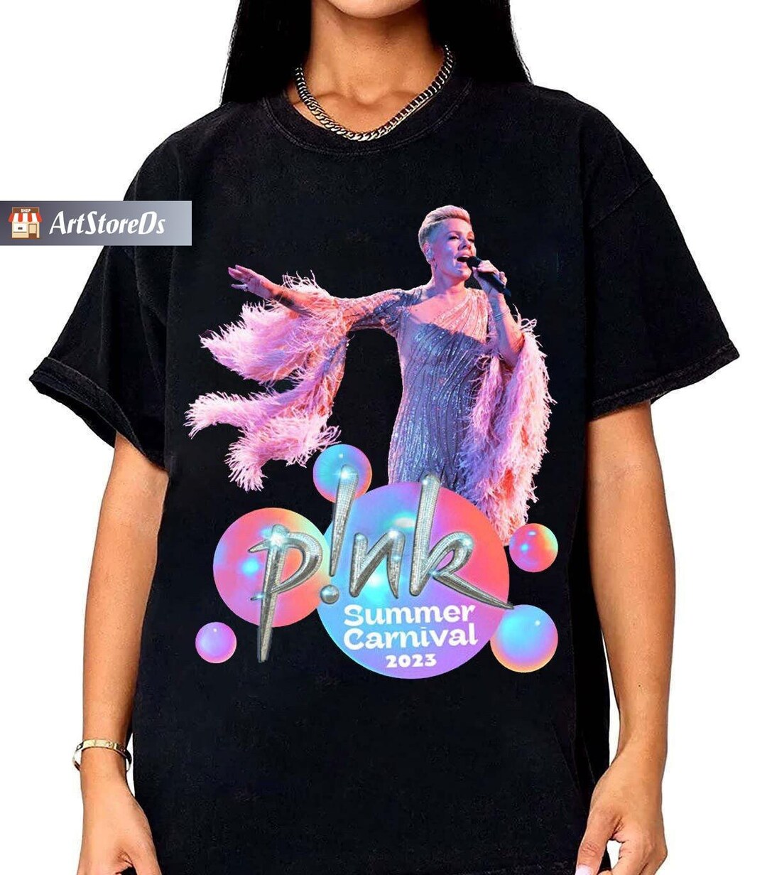 Pnk Shirt Pink On Tour Shirt Pink Tour 2023 Shirt Pink Etsy España