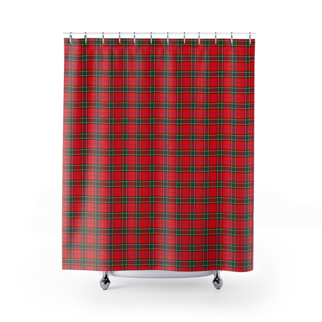 Cockburn Modern Tartan Shower Curtain main image 0