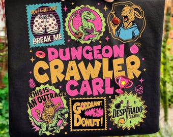 Dungeon Crawler Mug PNG , LitRPG Fantasy Reader Achievement Design, Funny Dungeon Adventure Gamer Print File