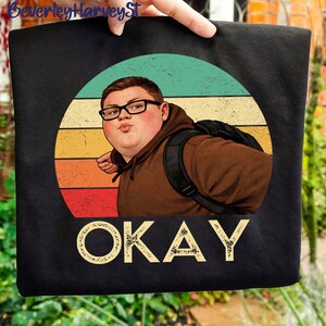 Kid Punches Nazi Png, Viral Student "Okay" Tee, Peacefully Go Meme Png, Anti Ice Png