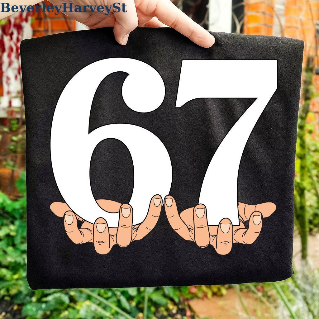 Six Seven 6 7 Meme Funny Hands PNG, Viral Internet Meme Humor Png ...