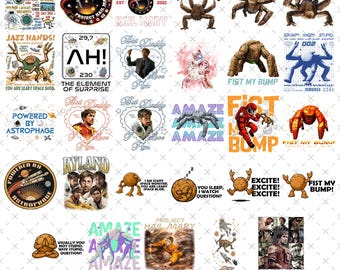 Rocky Amaze Amaze Amaze Bundle PNG, Digital Download, Project Hail Mar.y PNG , Jazz Hands Shirt Png