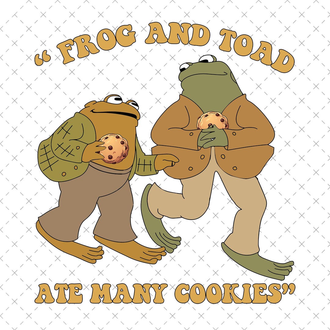 Toad Cookies Frog and Toad Ate Many Cookies Png,bookish Png, Classic Book Png, Book ...