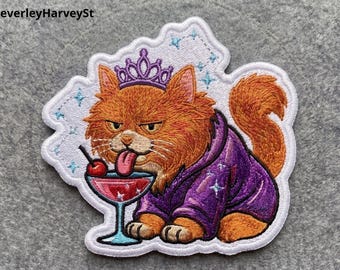 Dungeon Crawler Carl Embroidered Patch: Iron On / Sew On, This Is An Outrage Patch, Princess Donut Cat Patch, Dungeon Crawler Carl Fan Gift