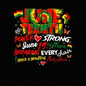 Juneteenth 1865 png, Juneteenth Black History Month, Black Lives Matter Design, 1865 Afro-Amerika png, Juneteenth-kaart png, digitale download