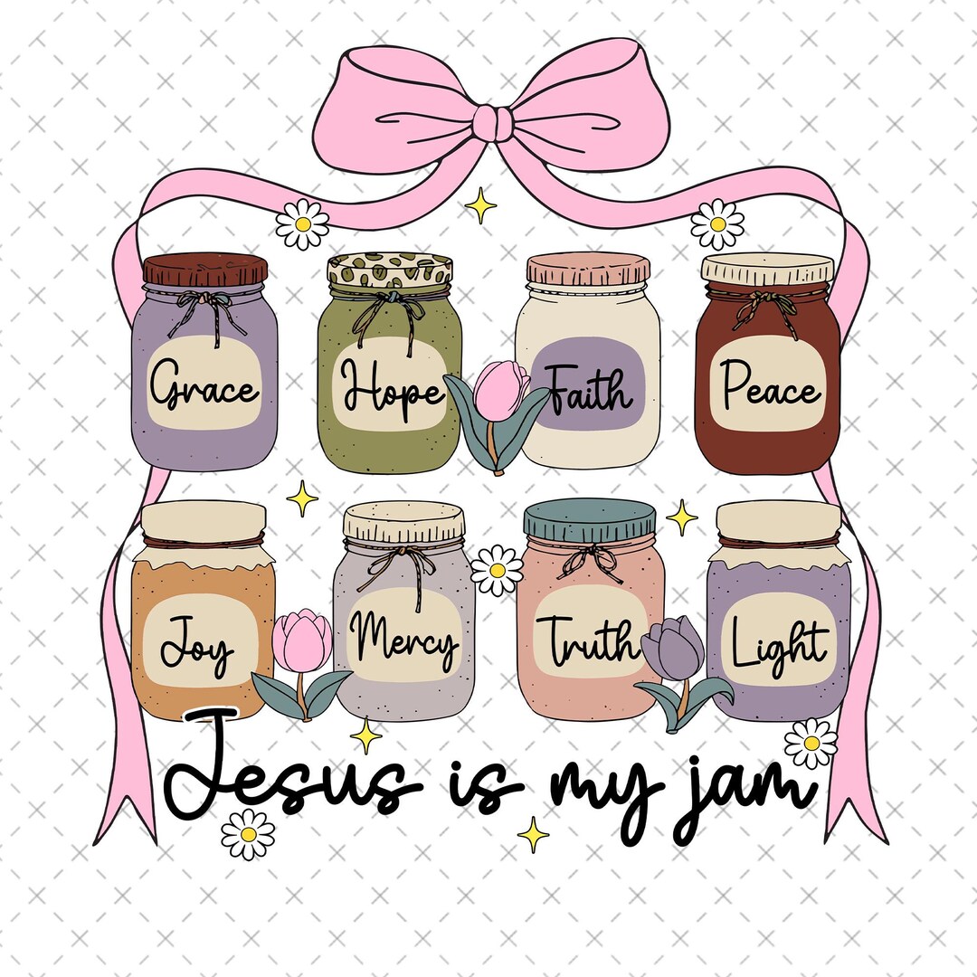 Jesus is My Jam Png, Religious Digital Download, Printable Bible Verse ...
