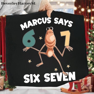 &quot;Marcus der Wurm, Six Seven 6 7 Viral Digital Png, &quot;&quot;Marcus sagt 67 Meme Viral Geschenk&quot;&quot;