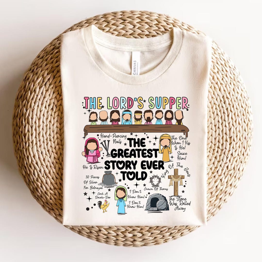 The Lord's Supper the Greatest Story Ever Told Jesus Easter Png, Retro ...