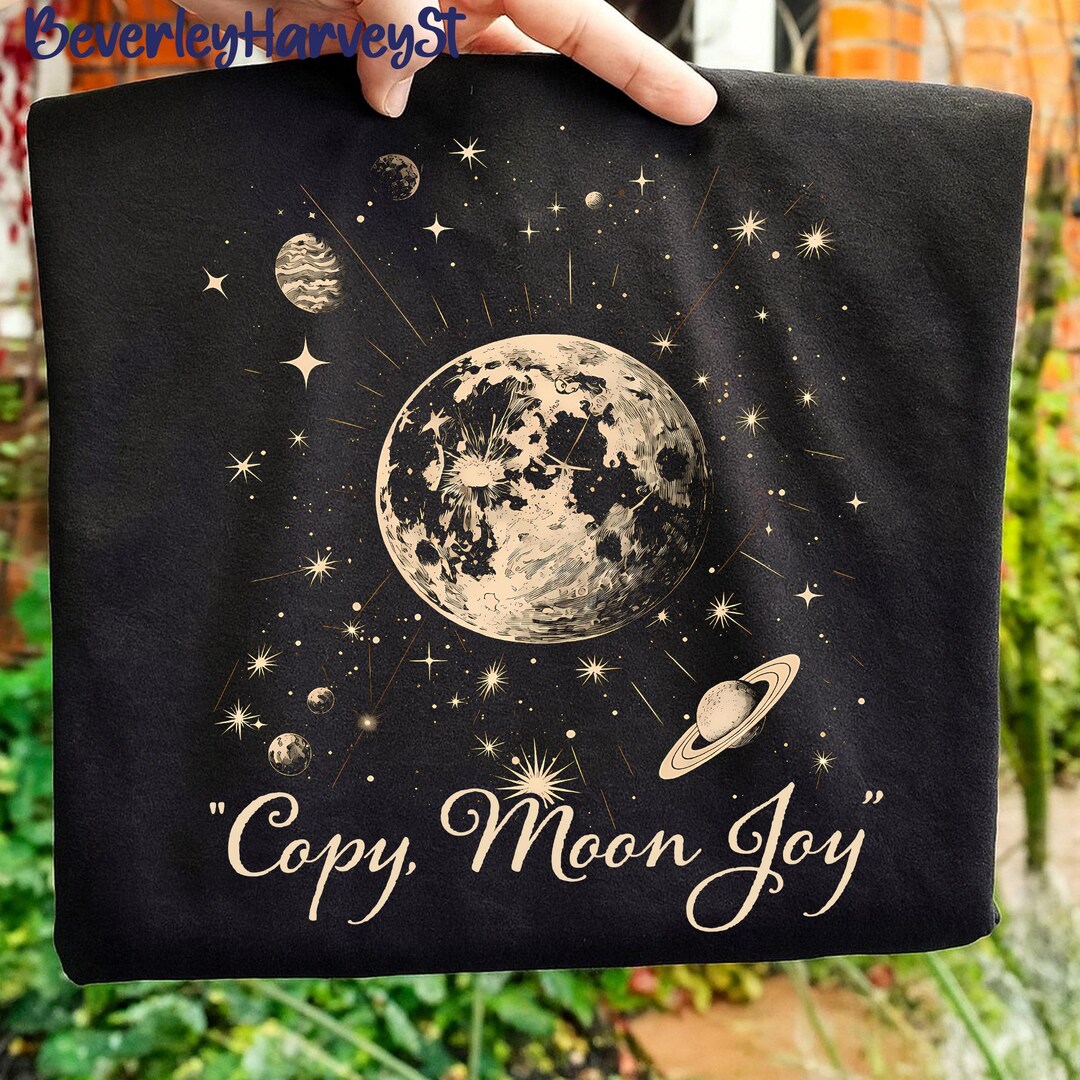 Copy Moon Joy Png,retro Space Program Rocket Launch Shirt Design ...